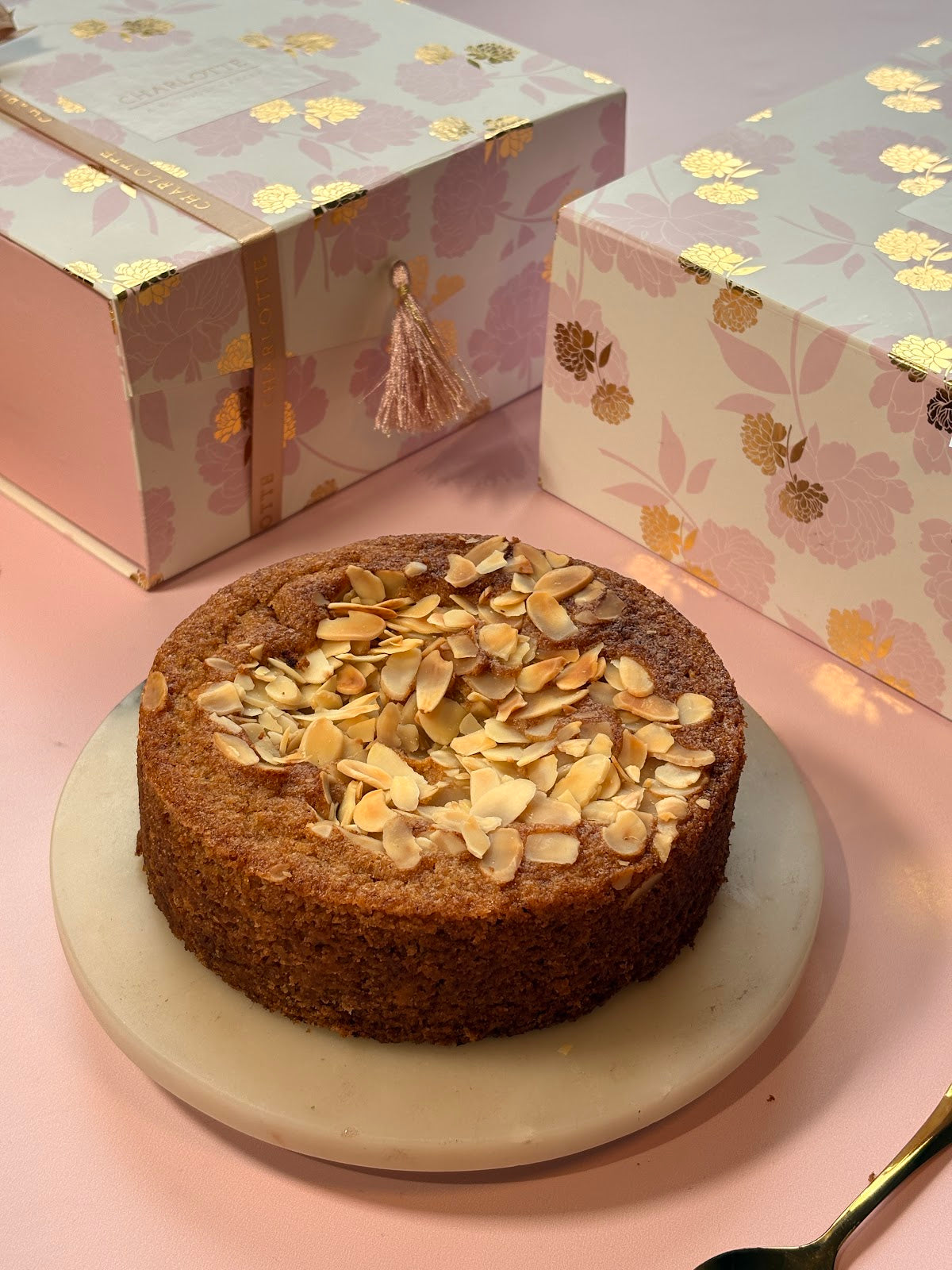 Orange Almond Tea Cake