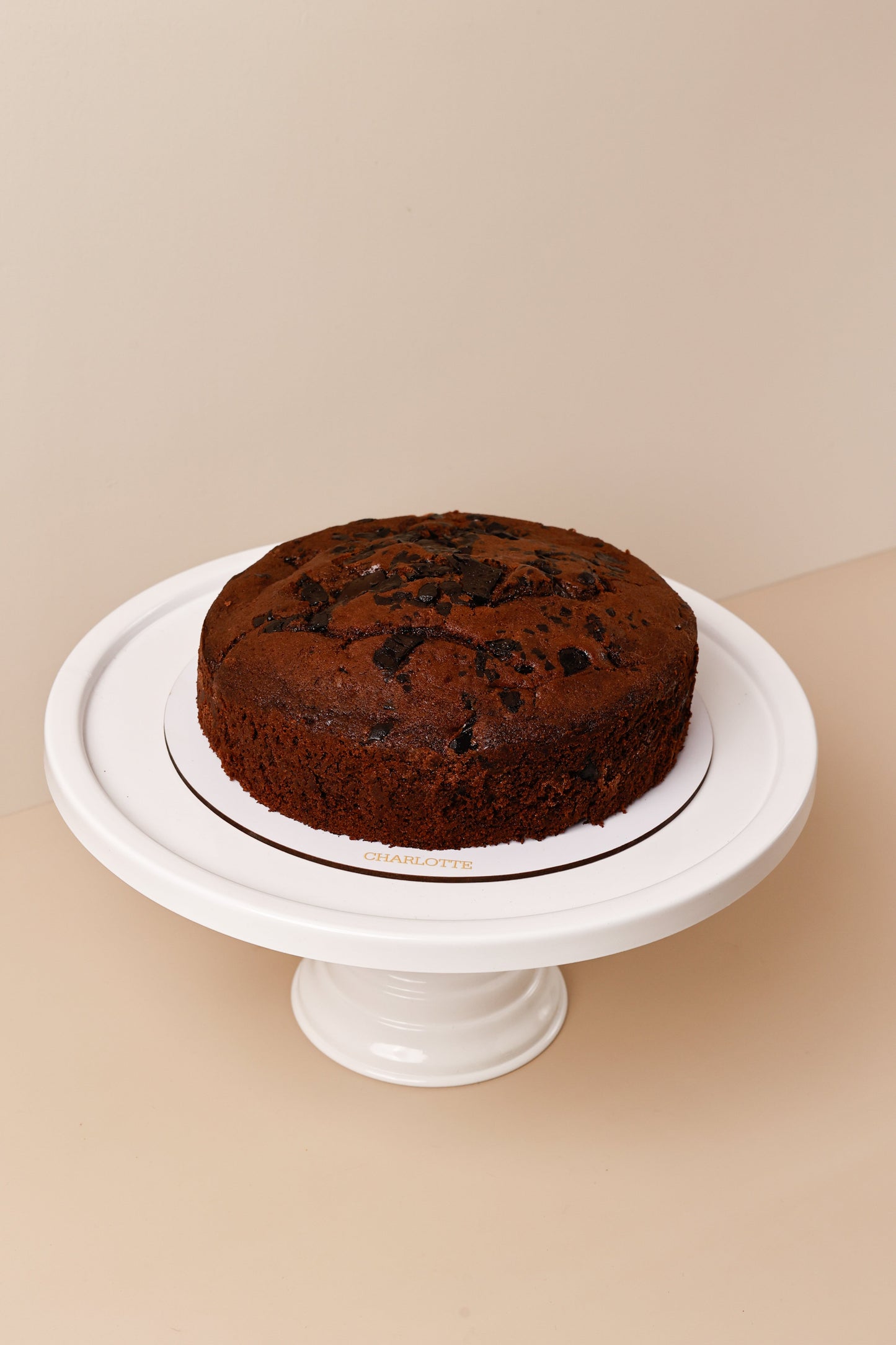 Double Chocolate Chunk Tea Cake
