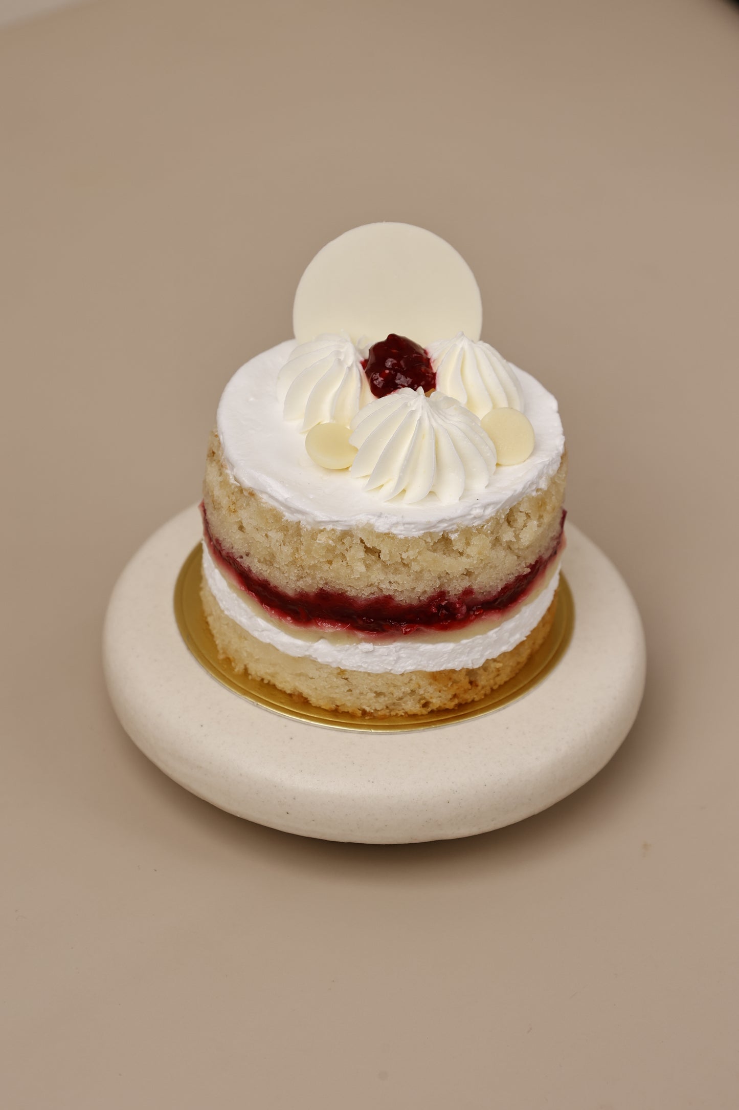 Lemon Curd and Raspberry