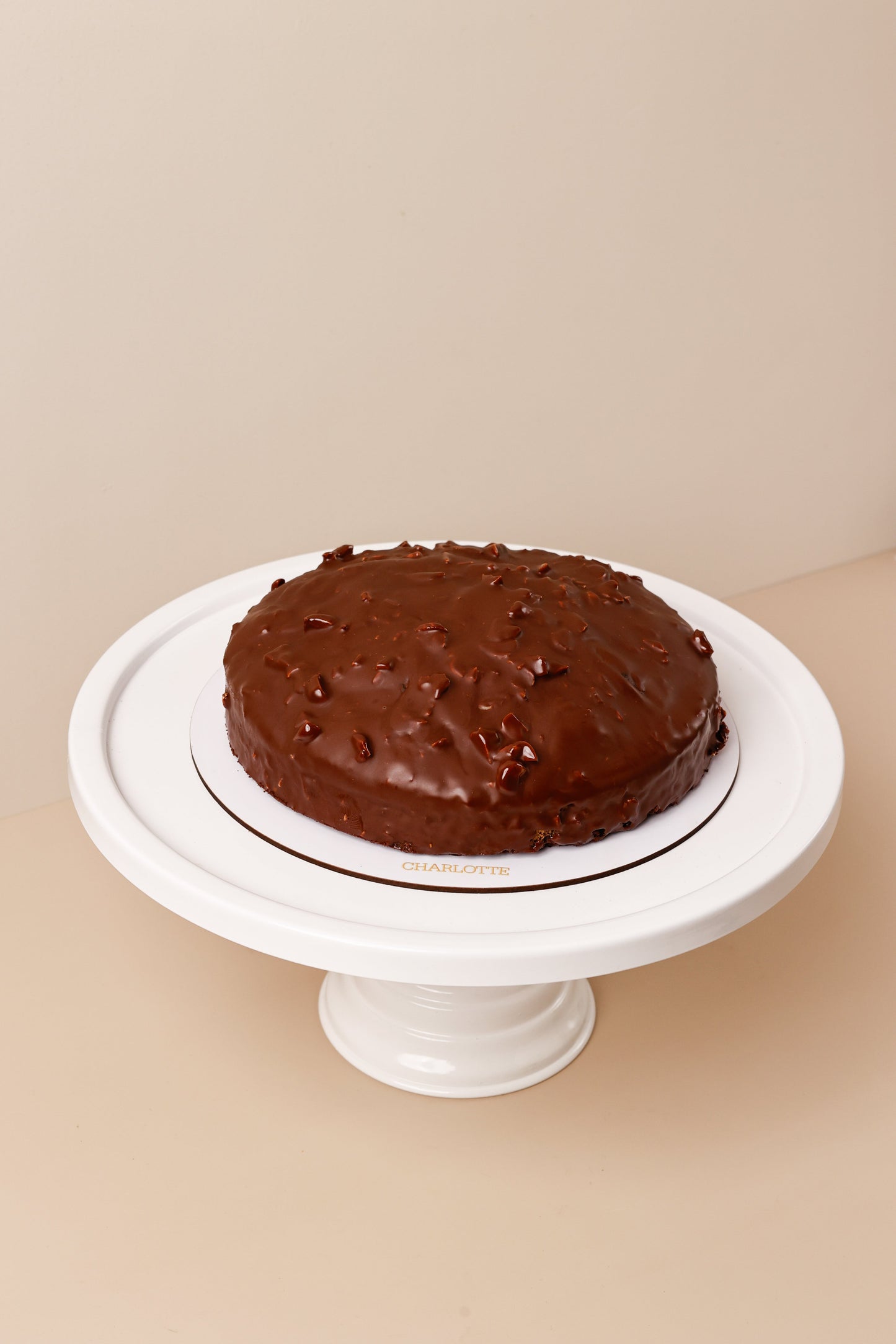 Marble Hazelnut Rocher Tea Cake