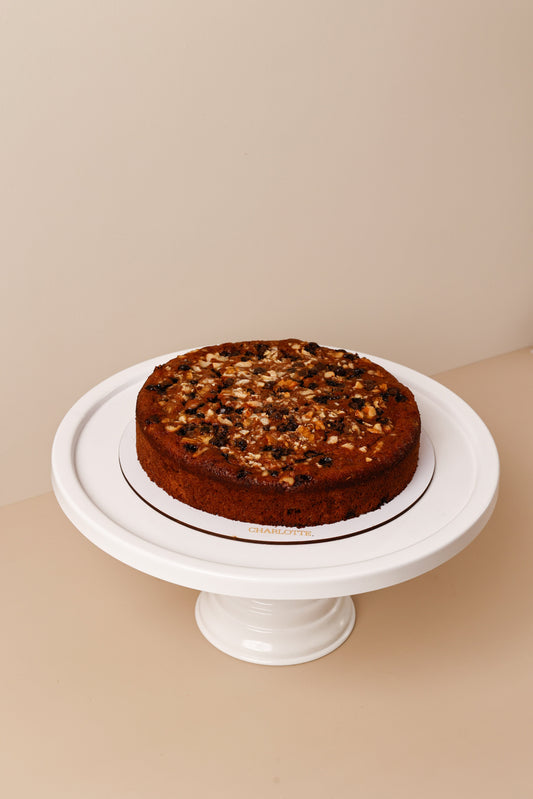 Banana Walnut Chocolate Chip Tea Cake