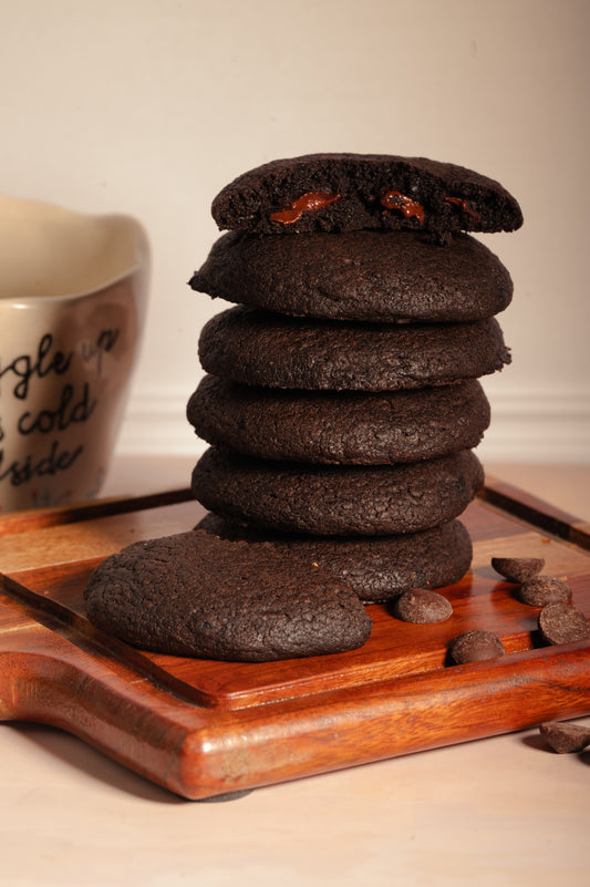 Triple Chocolate Chunk Cookie