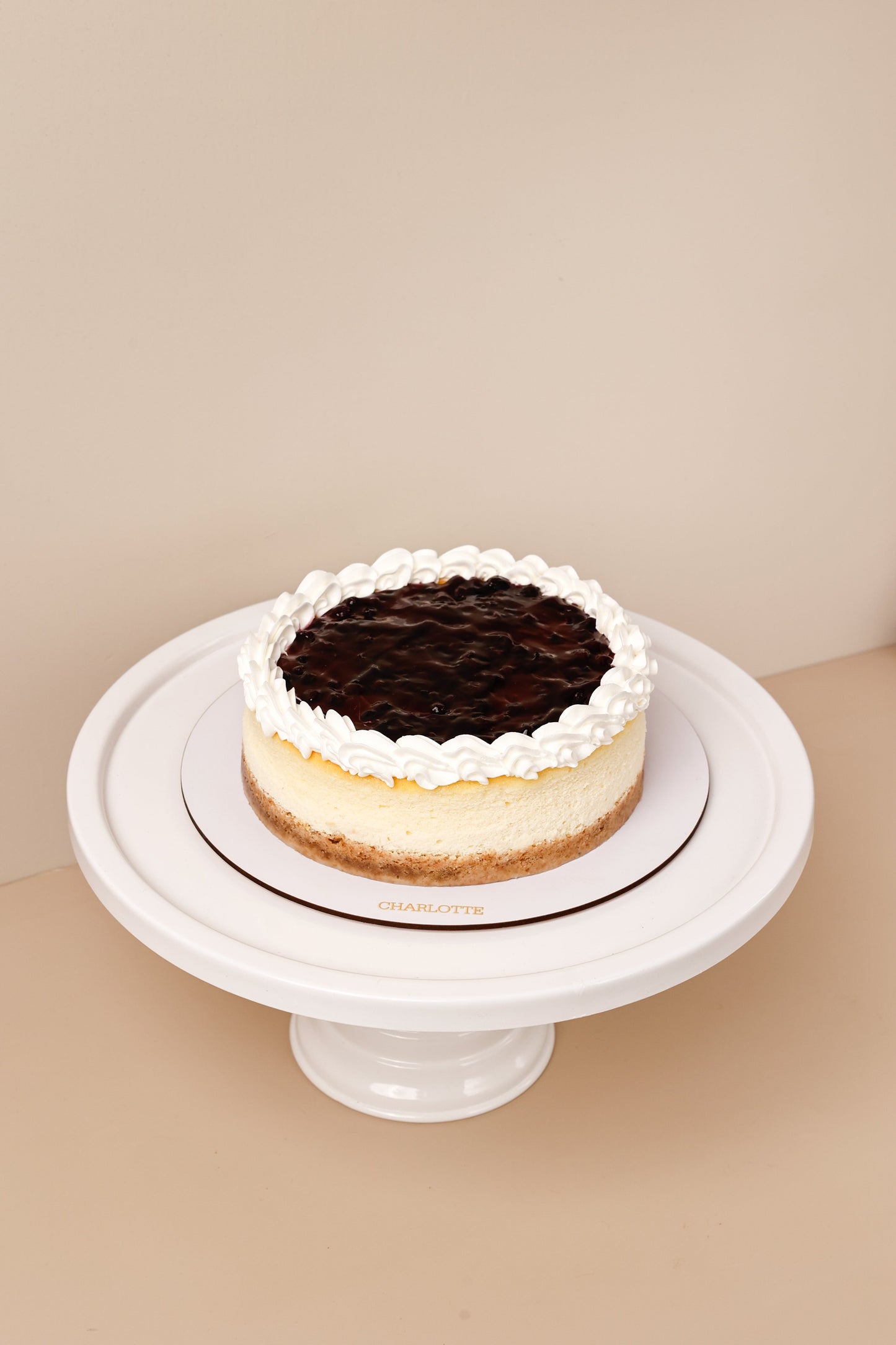 Blueberry Baked Cheesecake