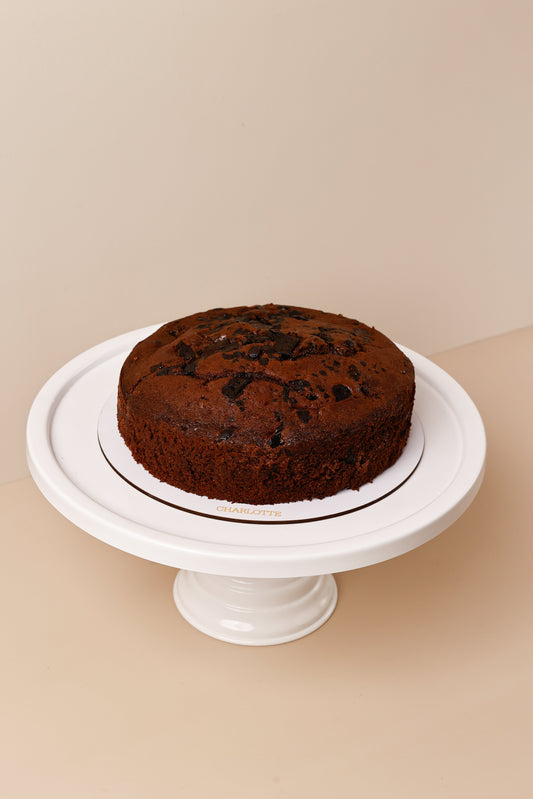 Double Chocolate Chunk Tea Cake