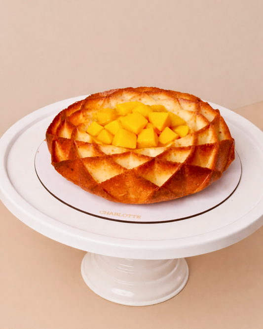 Mango Bundt tea cake