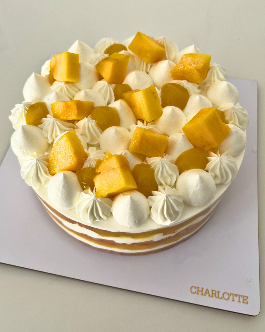 Naked Mango Cake