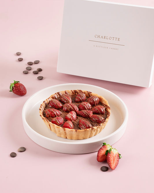 Strawberry Chocolate Tart