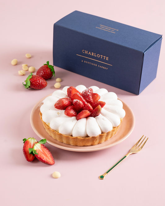Strawberry Vanilla Frangipane Tart